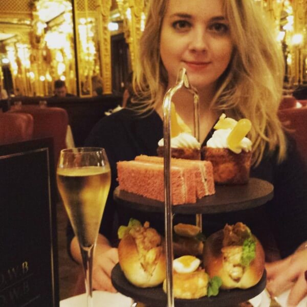 Afternoon Tea at Hotel Cafe Royal, London